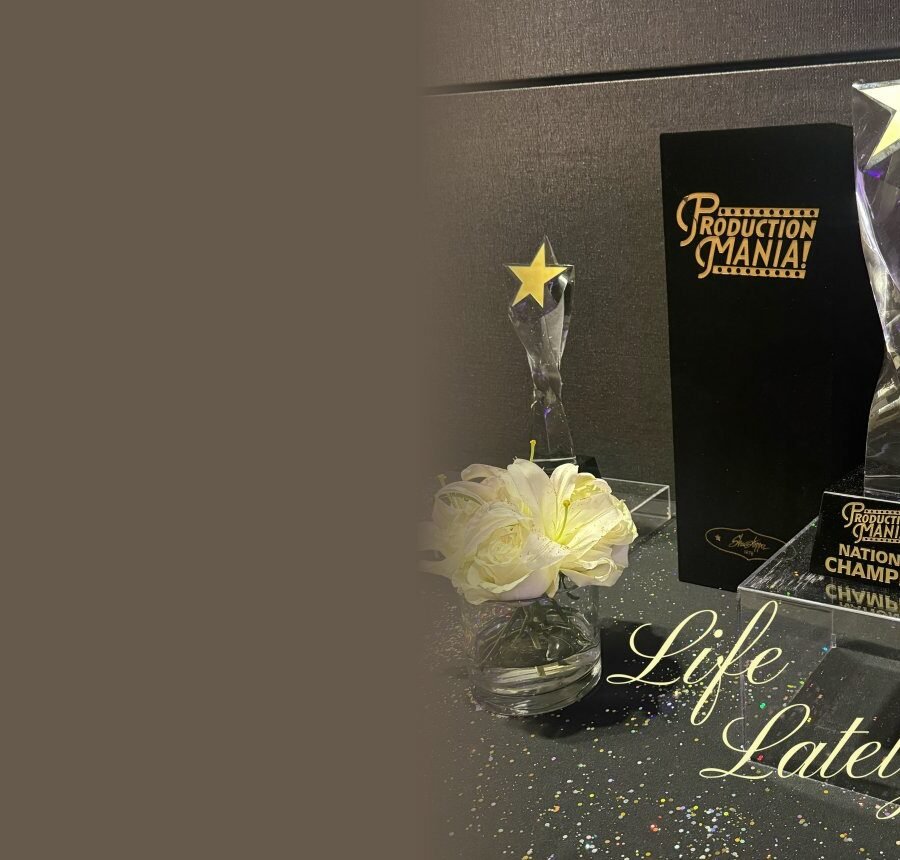 Production Mania National Champion trophy won by Karina's School of Dance